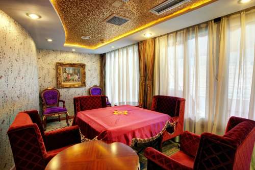 Chess and card room
