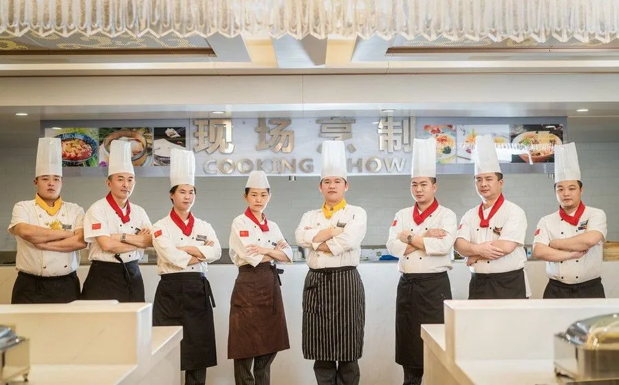 Küchenteam der Huaxia Goddess No. 6