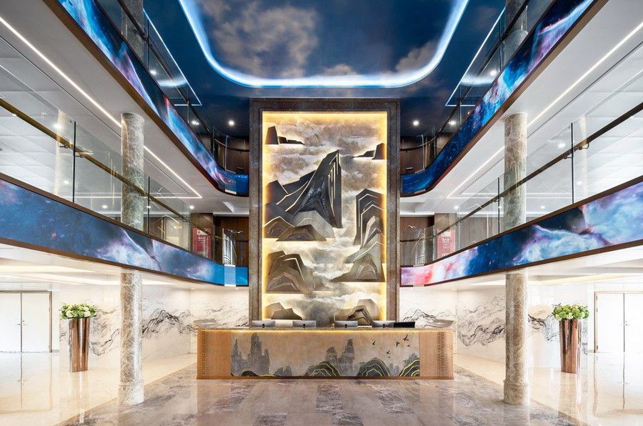 Huaxia Goddess No. 6 lobby atrium