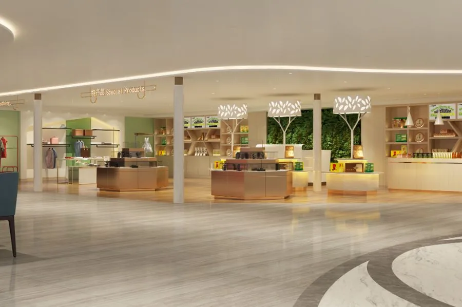 Luxusgeschäft-Lobby & Geschenkeladen